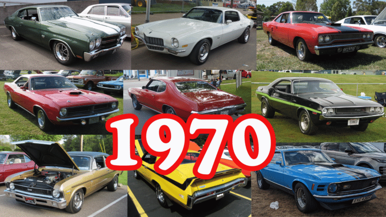 top muscle cars of 1970